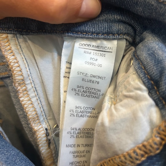 Good American High Waisted Skinny Size 6/28 - Picture 6 of 7